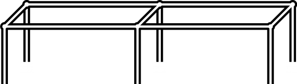 USM Aufbau R 2x75 / 1x35 / 35